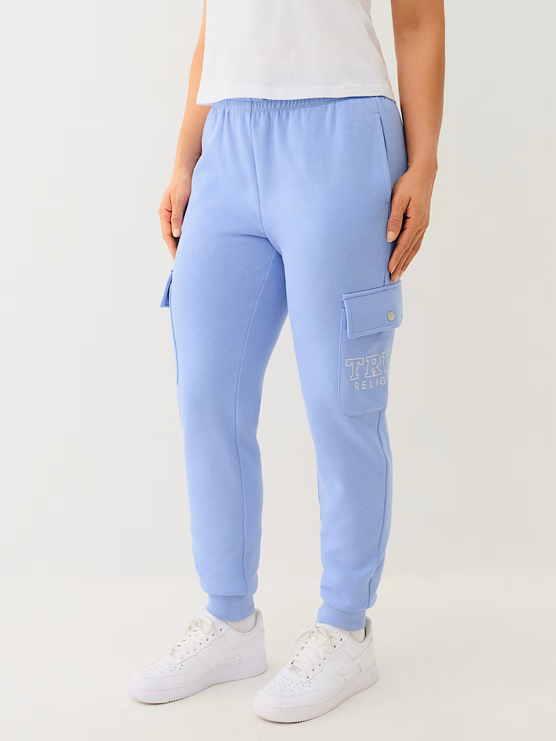 TRUE RELIGION IRIDESCENT LOGO CARGO JOGGER