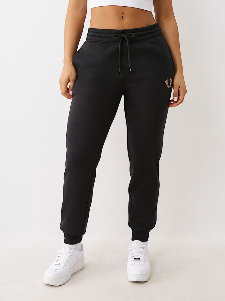 TRUE RELIGION CRYSTAL HORSESHOE JOGGER
