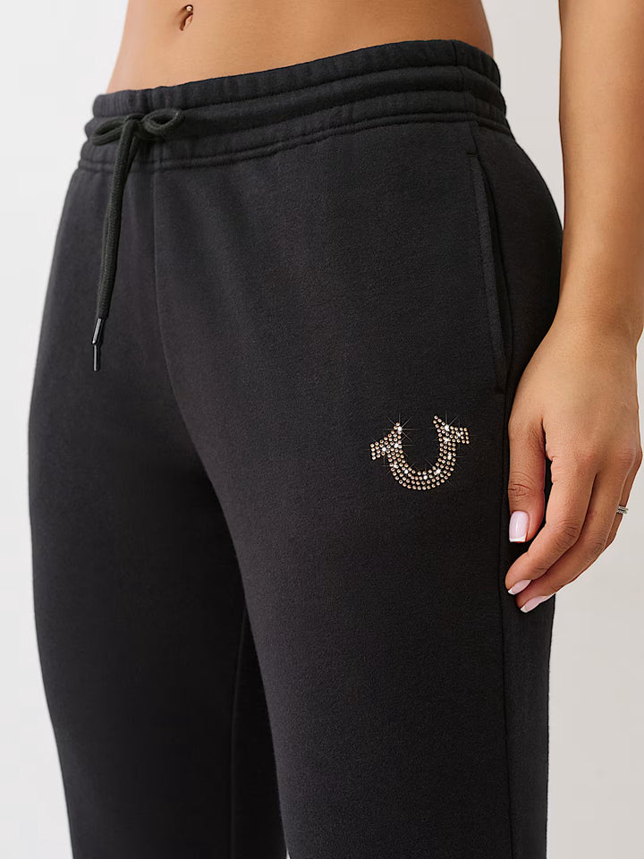 TRUE RELIGION CRYSTAL HORSESHOE JOGGER