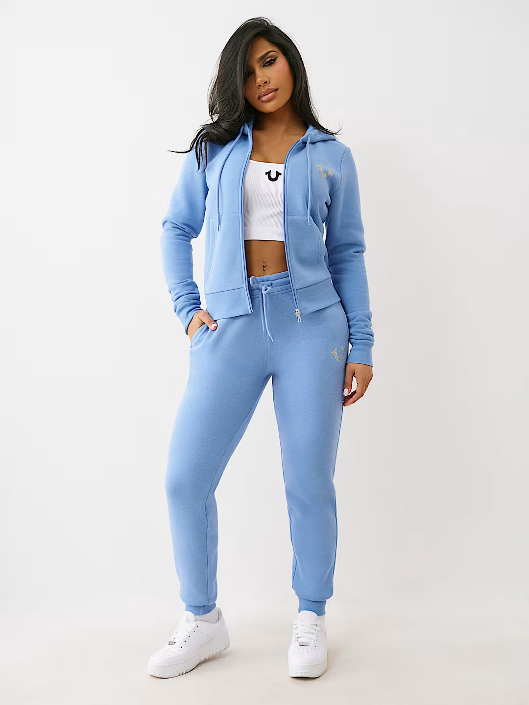 TRUE RELIGION CRYSTAL HORSESHOE JOGGER