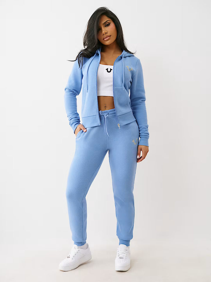 TRUE RELIGION CRYSTAL HORSESHOE JOGGER