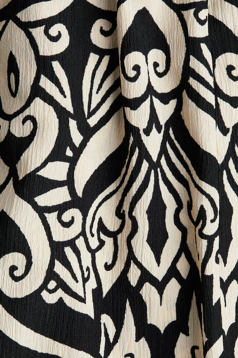 H&M Crinkled Slip Dress