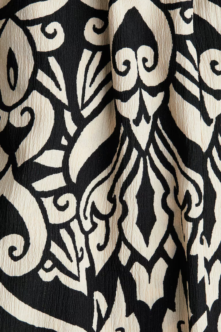 H&M Crinkled Slip Dress