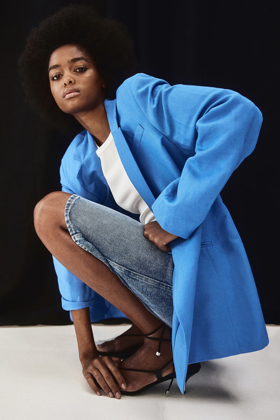 H&M Linen-blend Blazer