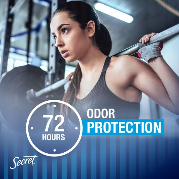 Secret Outlast Sweat & Odor Clear Gel Women's Antiperspirant Deodorant, Completely Clean Scent, 73 grams