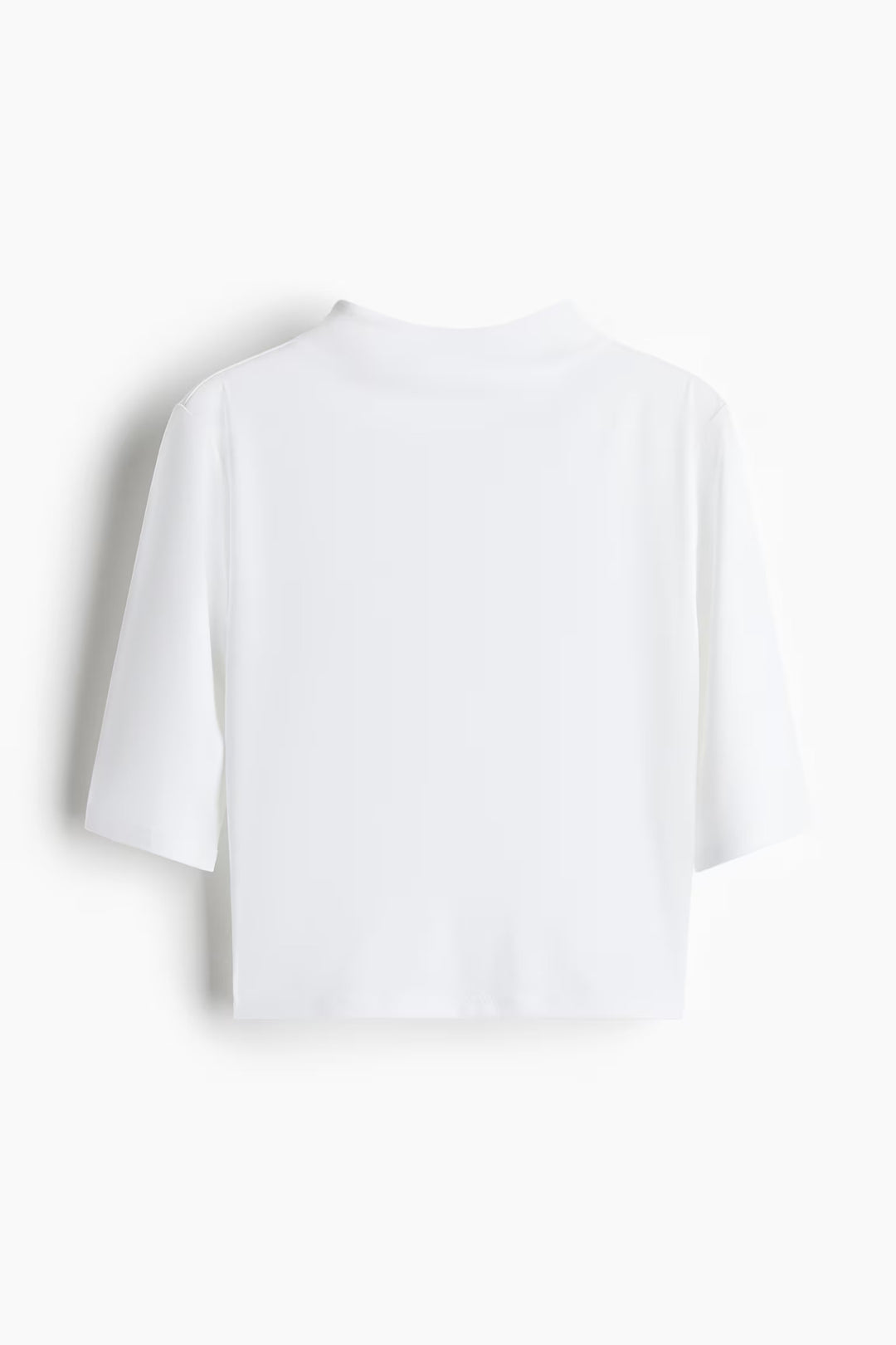 H&M Microfiber Mock Turtleneck Top