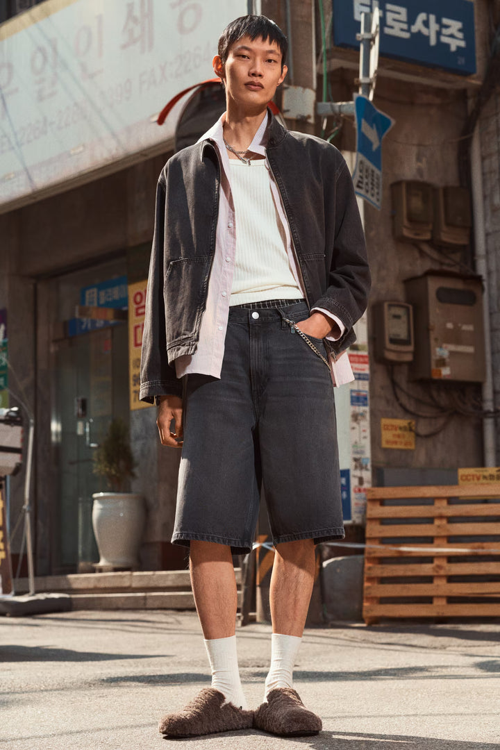 H&M Baggy Denim Shorts
