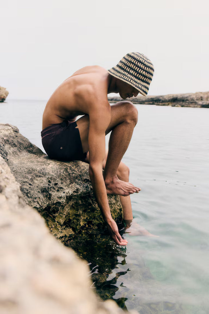 H&M Crinkled Nylon Swim Shorts