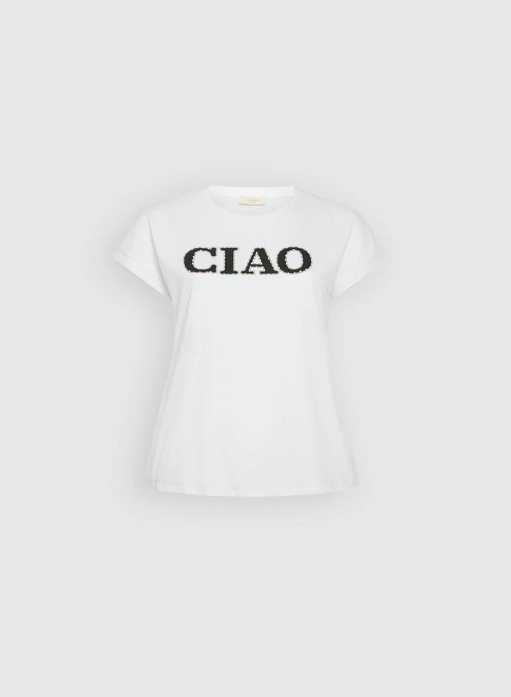 LAURA 'Ciao' Cotton & Modal T-Shirt