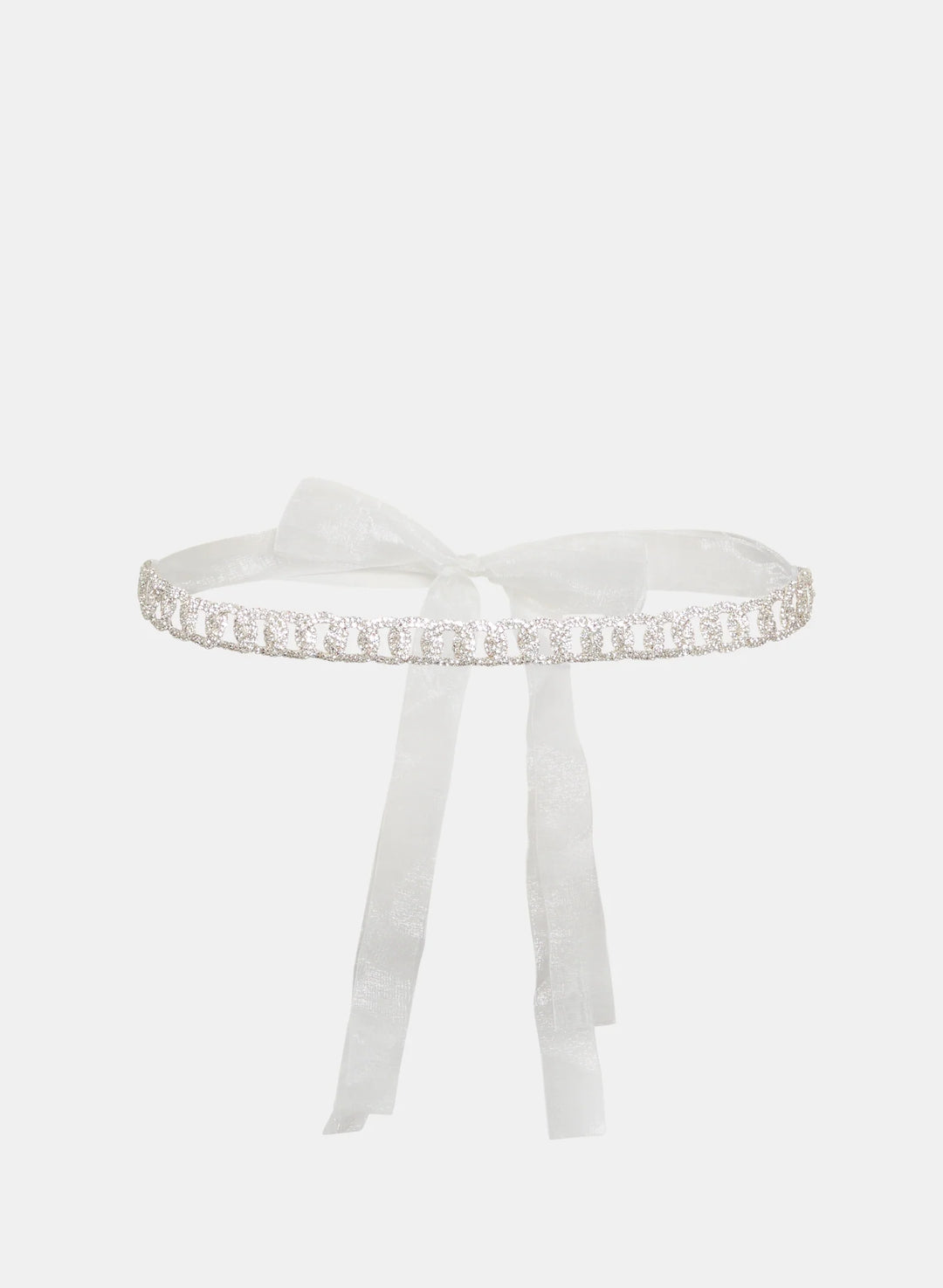 Laura Crystal & Ribbon Belt