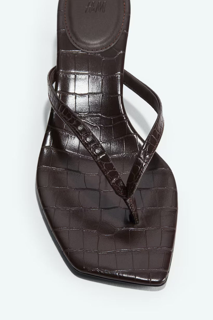 H&M Kitten-Heeled Sandals