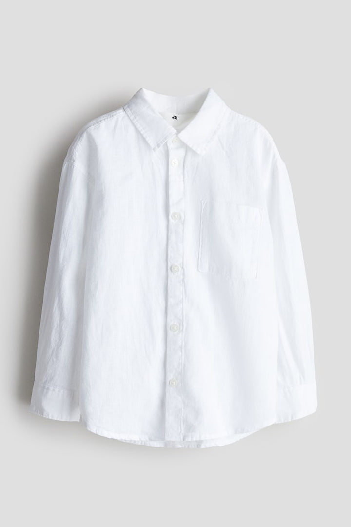 H&M Linen-Blend Shirt