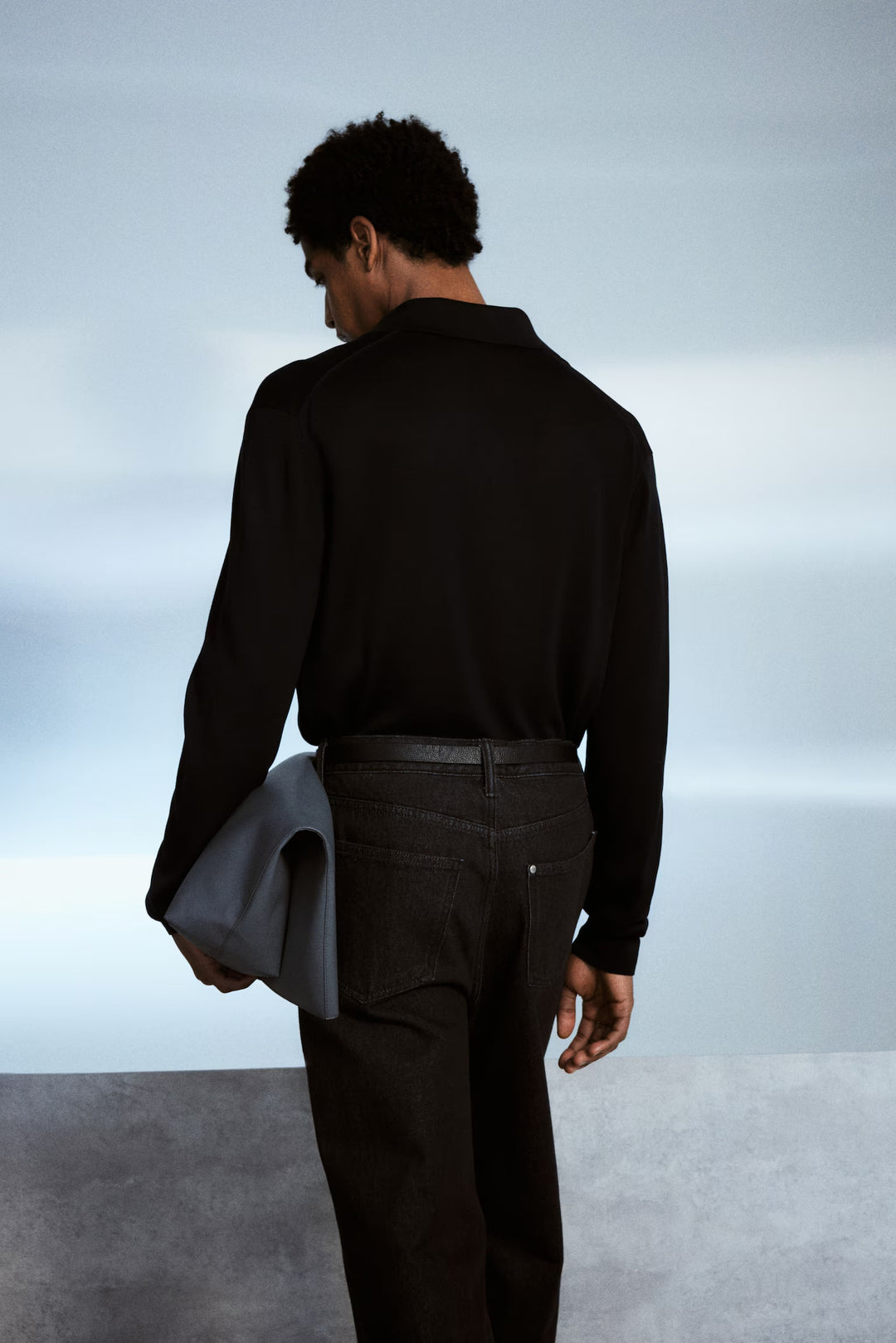 H&M Regular Fit Fine-Knit Polo Shirt