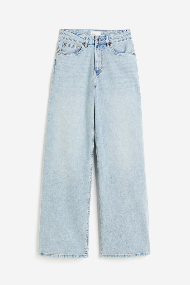 H&M Harper High Rise Wide Leg Jeans