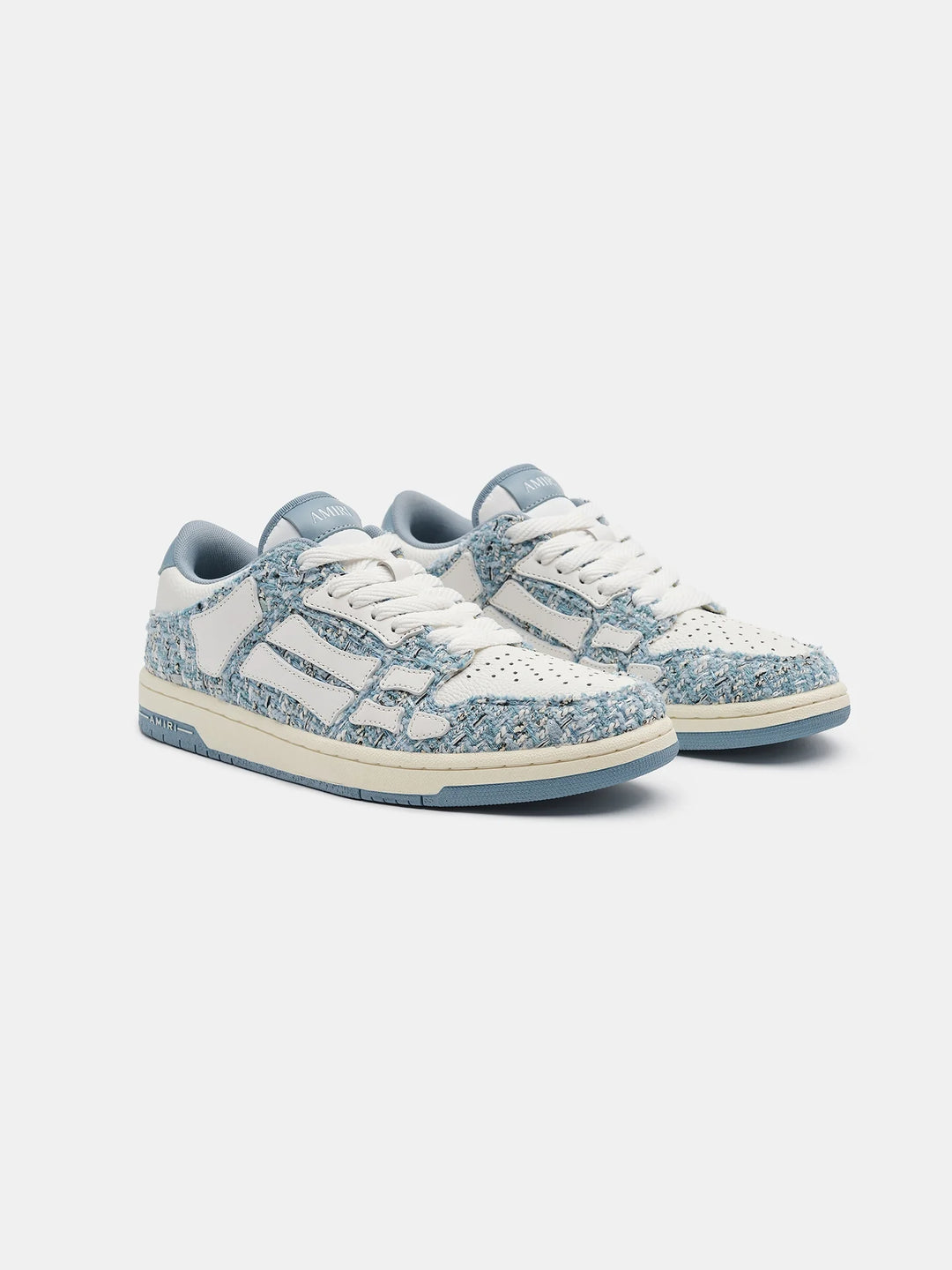AMIRI BOUCLE SKEL TOP LOW