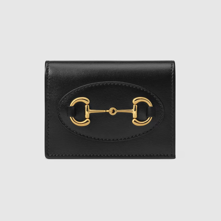 GUCCI Horsebit 1955 card case wallet