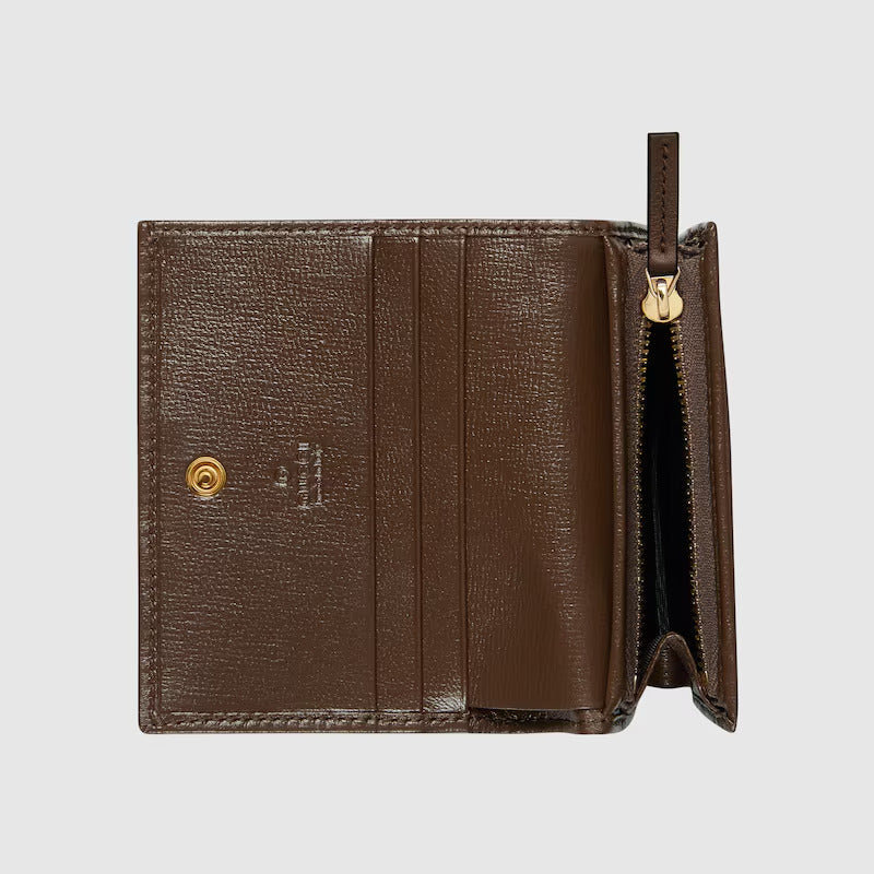 GUCCI Horsebit 1955 card case wallet