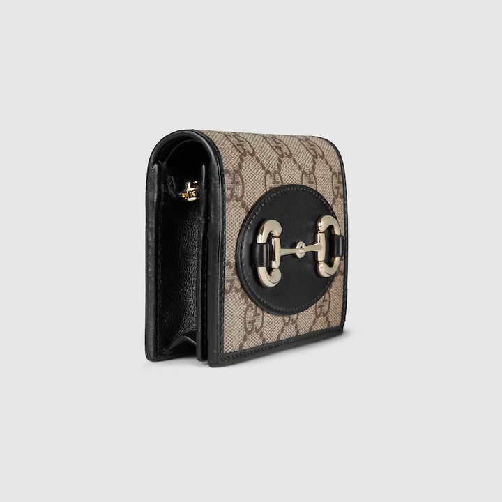 GUCCI Horsebit 1955 card case wallet