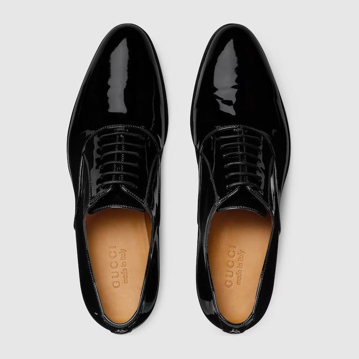 GUCCI Men's lace-up shoe with Double G