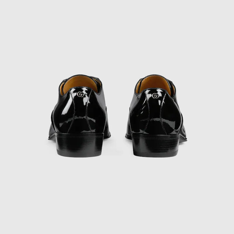 GUCCI Men's lace-up shoe with Double G