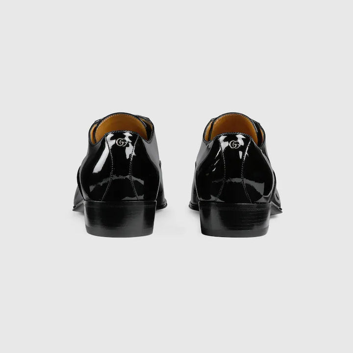 GUCCI Men's lace-up shoe with Double G