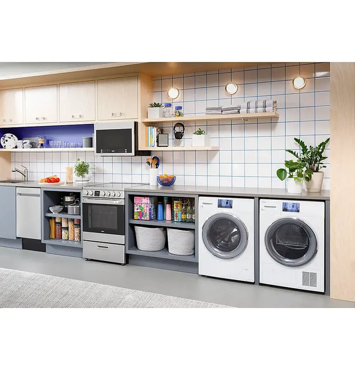 Haier - 18" Compact Front Control Smart Built-In Tub Dishwasher with 3-Level Wash and 47 dBA - Stainless Steel