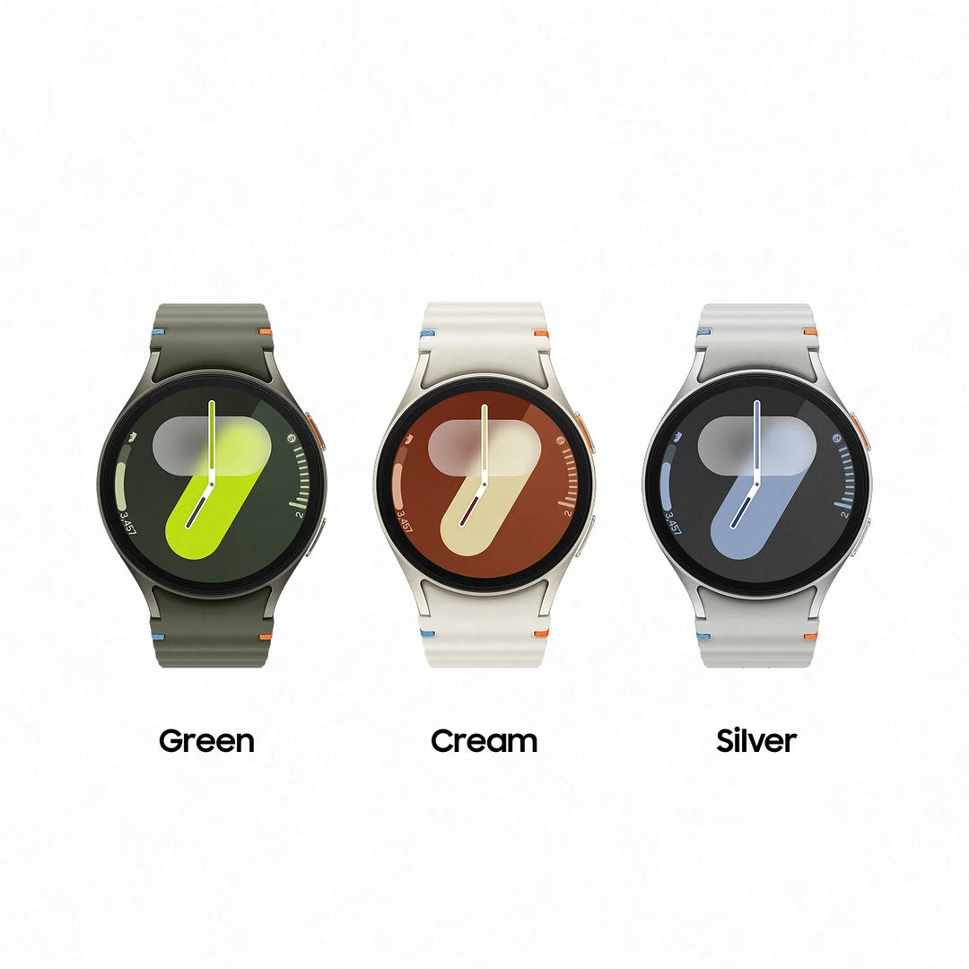 Samsung Galaxy Watch7 40mm Bluetooth and WiFi Aluminum Smart Watch, Cream