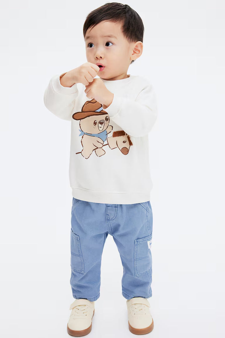 H&M Sweatshirt with Motif