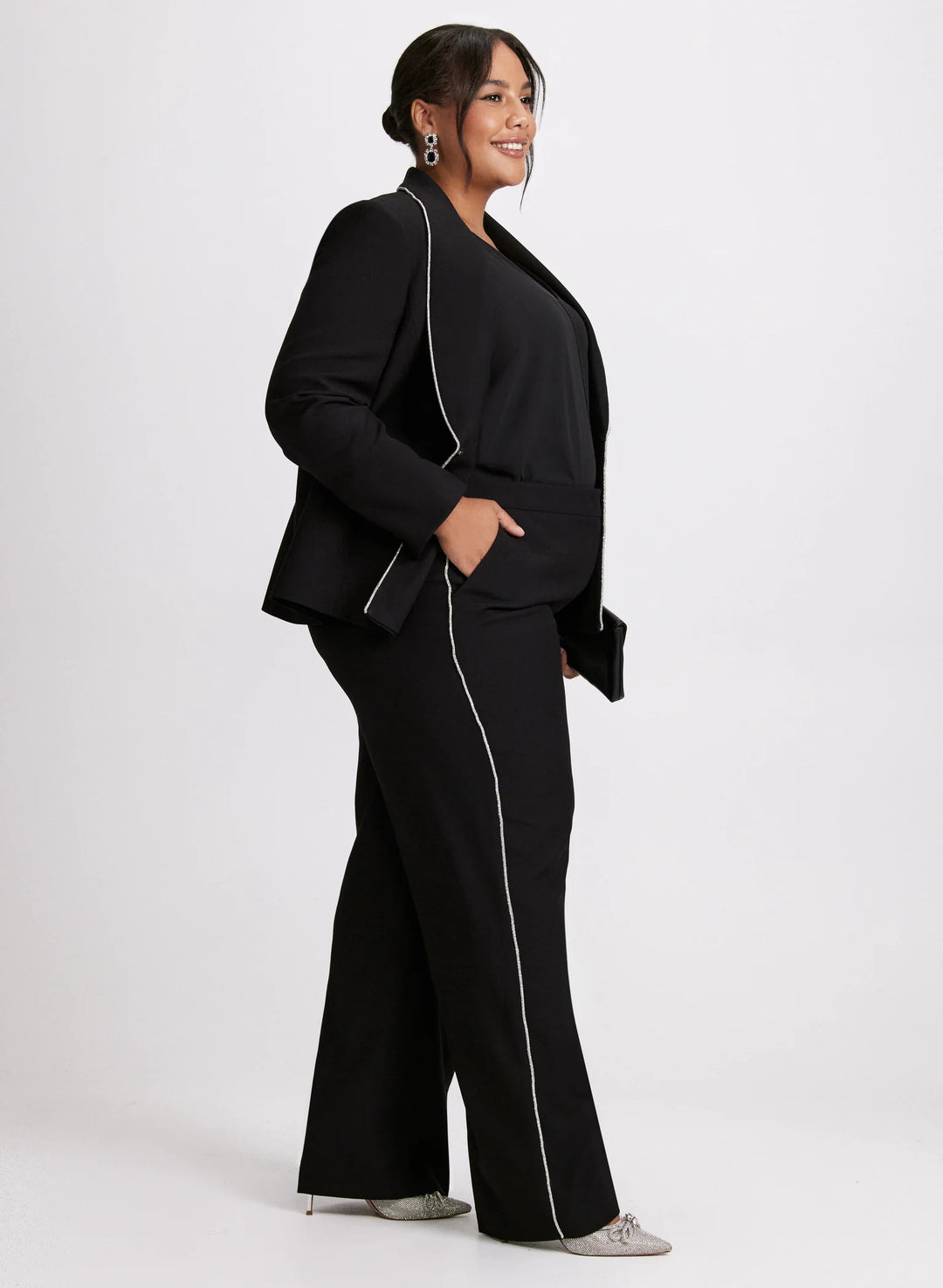 LAURA Crystal Detail Pants