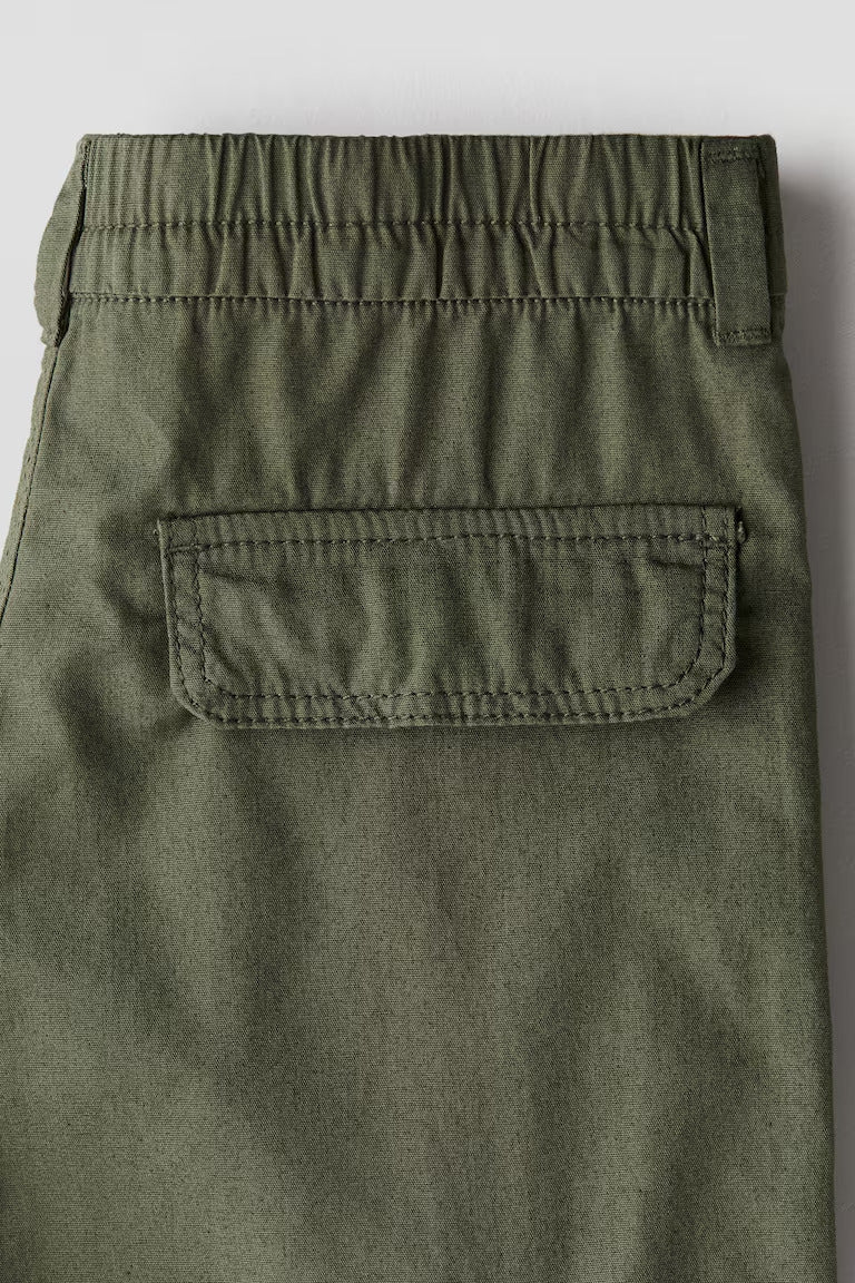 H&M Wide-leg Cargo Pants