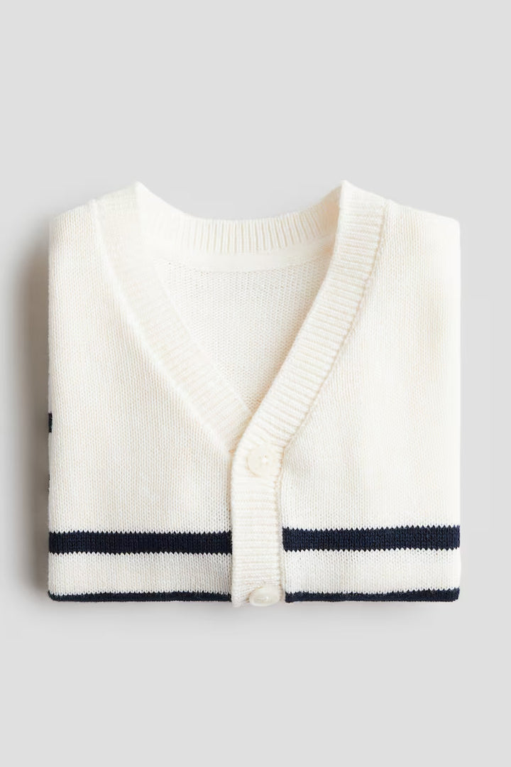 H&M Waffle-knit Cardigan