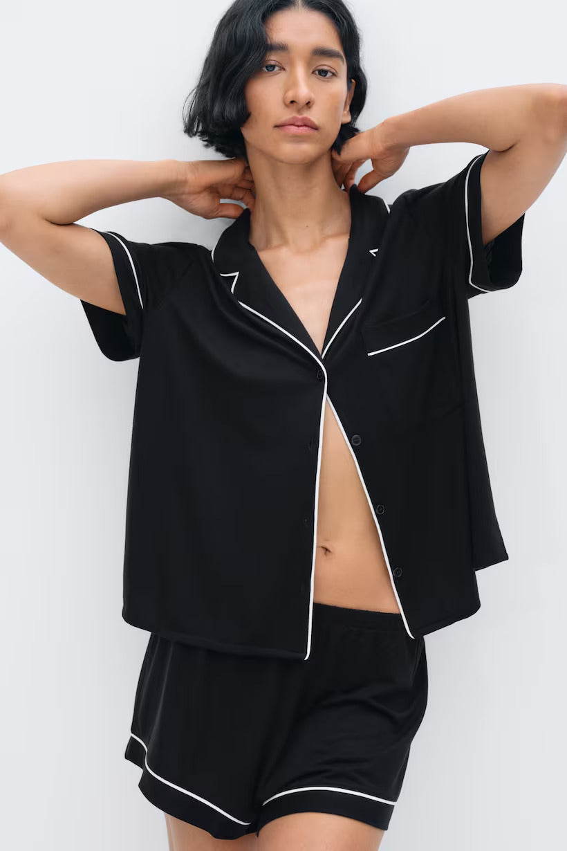 H&M Pajama Shirt and Shorts