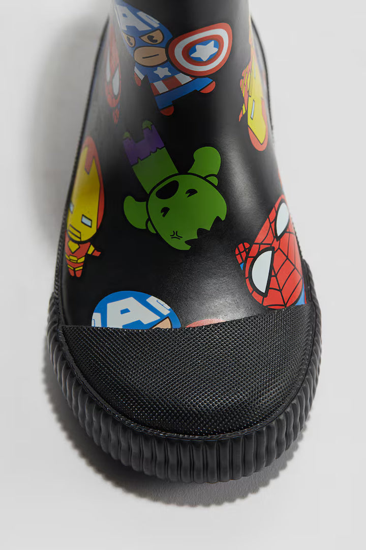 H&M Printed Rubber Boots