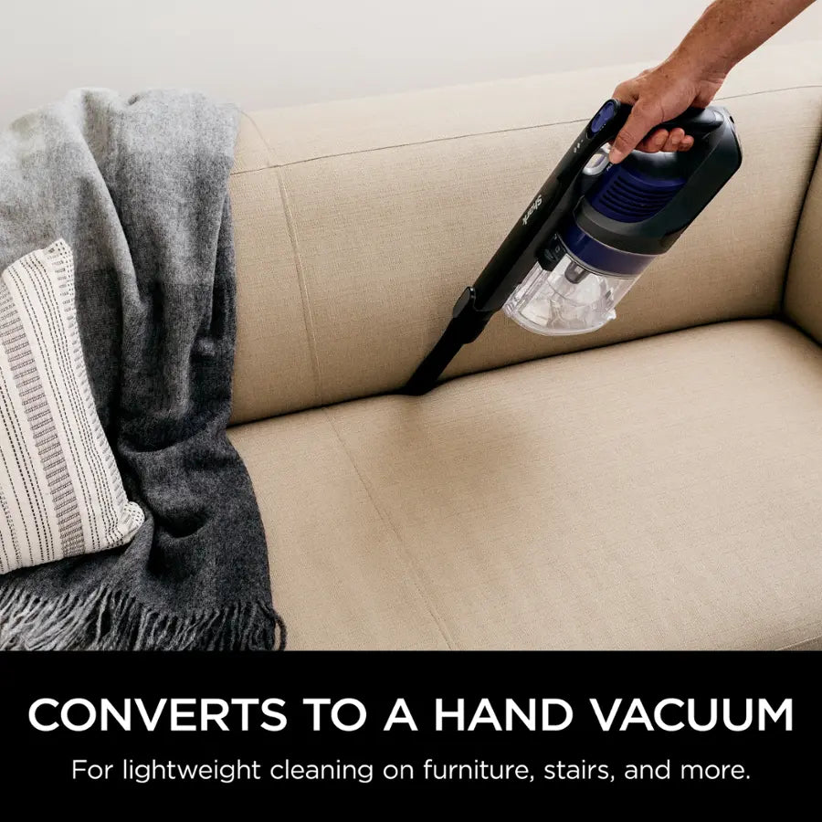 Shark - Pet Cordless Stick Vacuum with XL Dust Cup, LED Headlights - Blue Iris