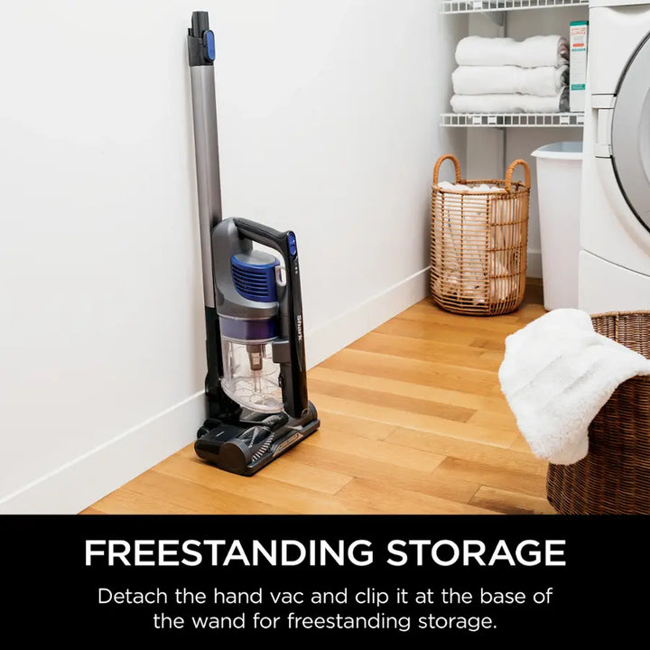 Shark - Pet Cordless Stick Vacuum with XL Dust Cup, LED Headlights - Blue Iris