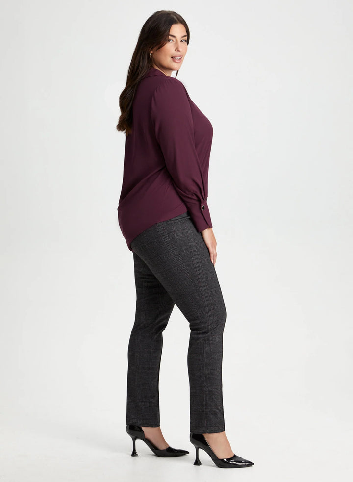 LAURA Pull-On Straight Leg Pants