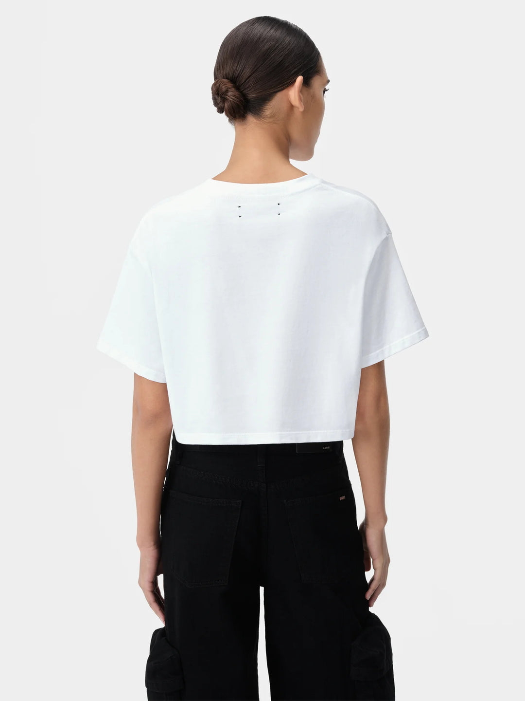 AMIRI WOMEN'S ARTS DISTRICT CROPPED TEE