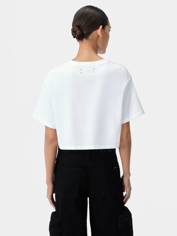 AMIRI WOMEN'S ARTS DISTRICT CROPPED TEE