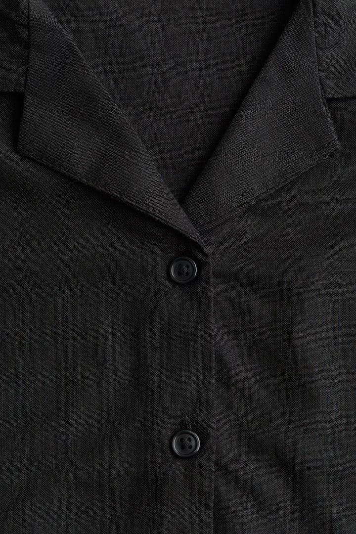 H&M Knot-Detail Cropped Shirt