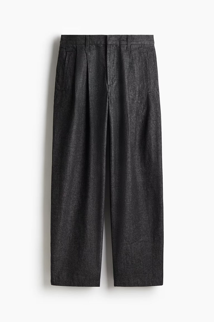 H&M Relaxed-Fit Denim Pants