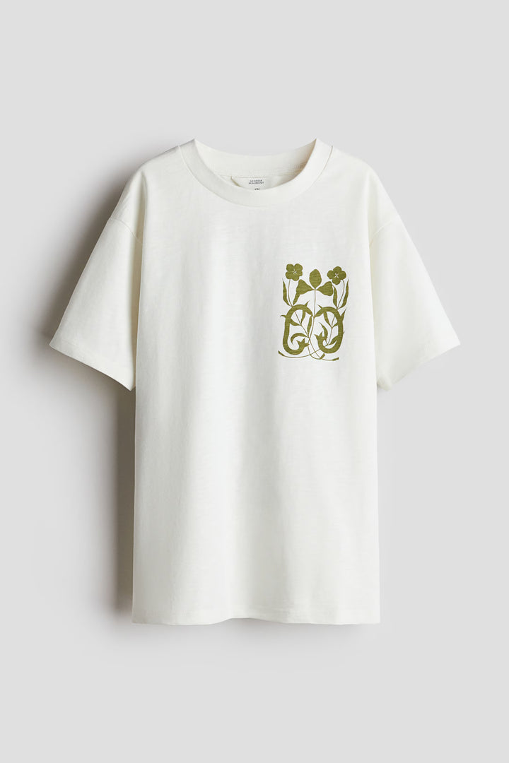 H&M Printed Cotton T-Shirt