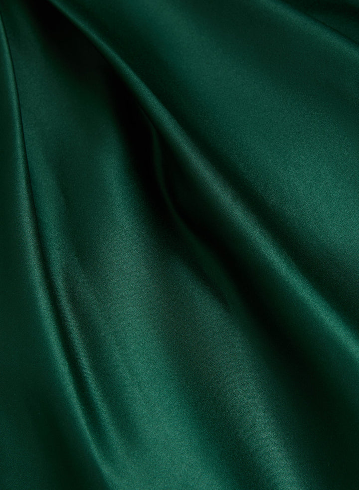 LAURA Plunge Neck Ballgown Dress