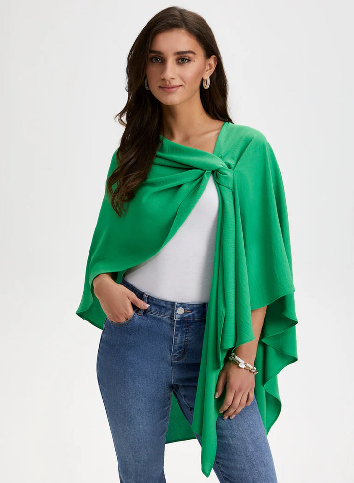 LAURA Textured Crepe Shawl