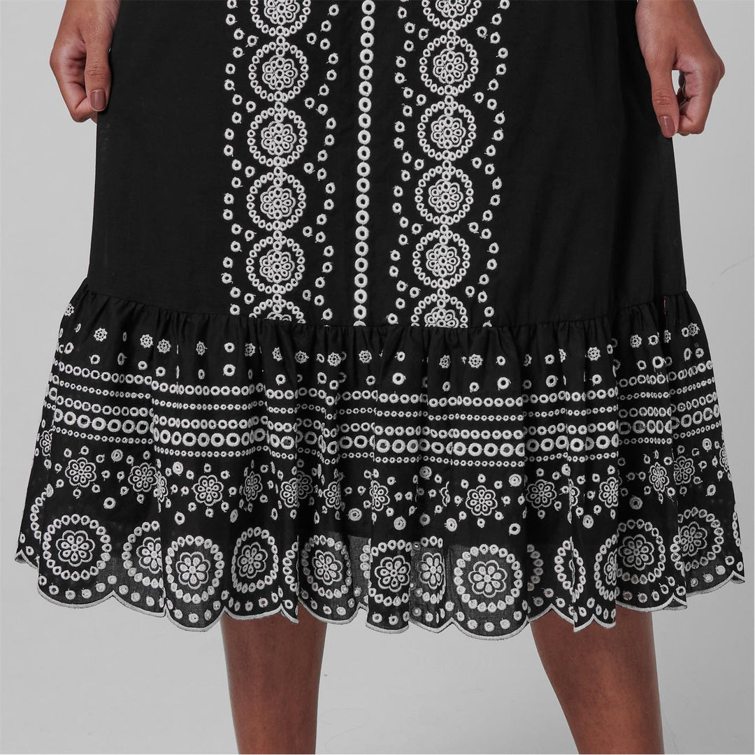 MICHAEL Michael Kors Eylet Midi Dress