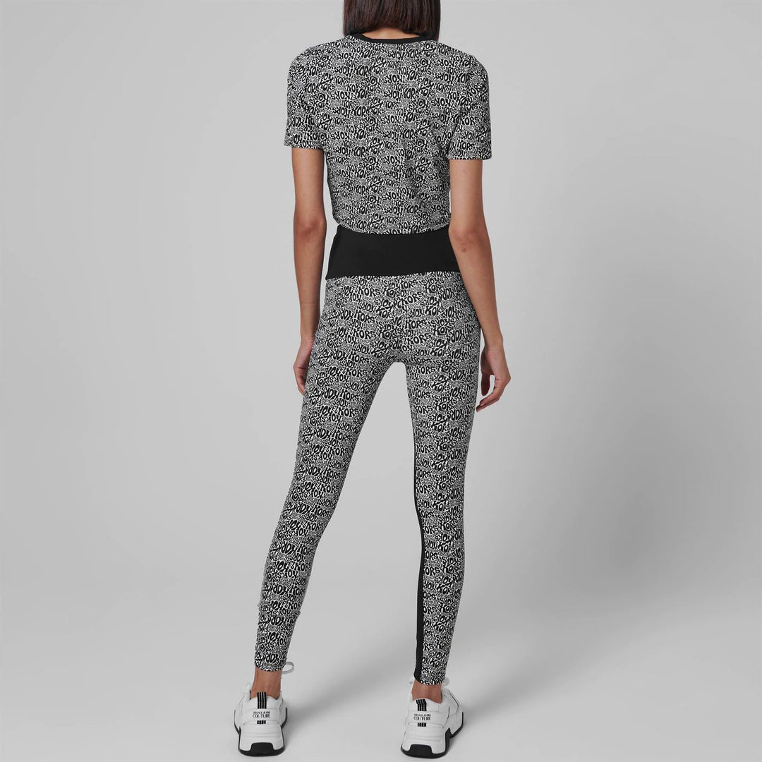 MICHAEL MICHAEL KORS Allover Logo Crop Top