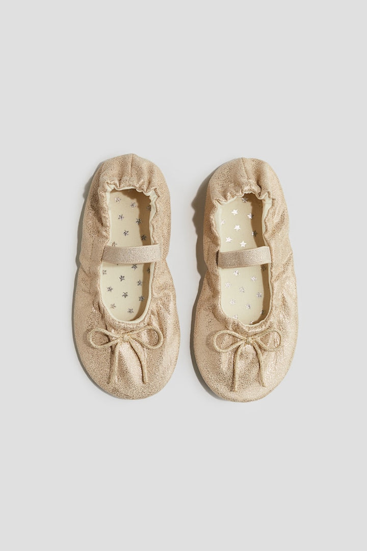 H&M Shimmery Ballet Flats