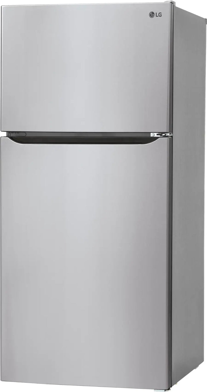 LG - 23.8 Cu. Ft. Top Freezer Refrigerator with Internal Water Dispenser - Stainless Steel