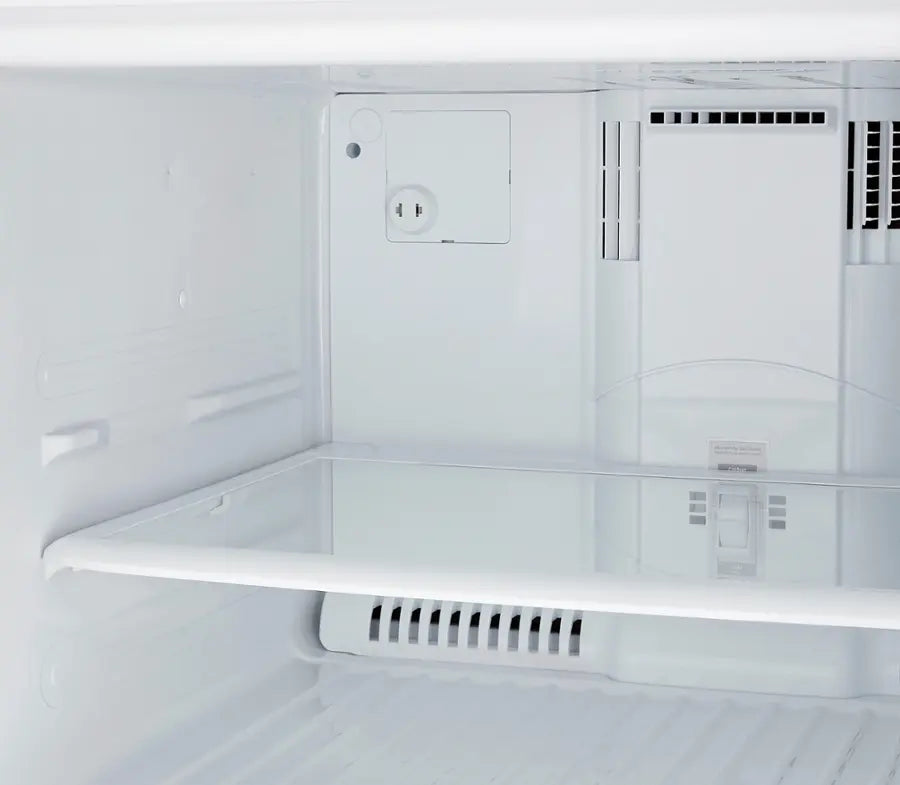 LG - 23.8 Cu. Ft. Top Freezer Refrigerator with Internal Water Dispenser - Stainless Steel