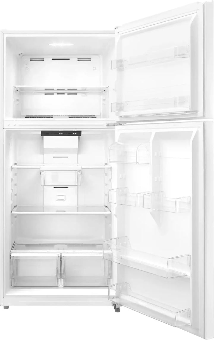 Insignia™ - 18 Cu. Ft. Top-Freezer Refrigerator with ENERGY STAR Certification - Stainless Steel