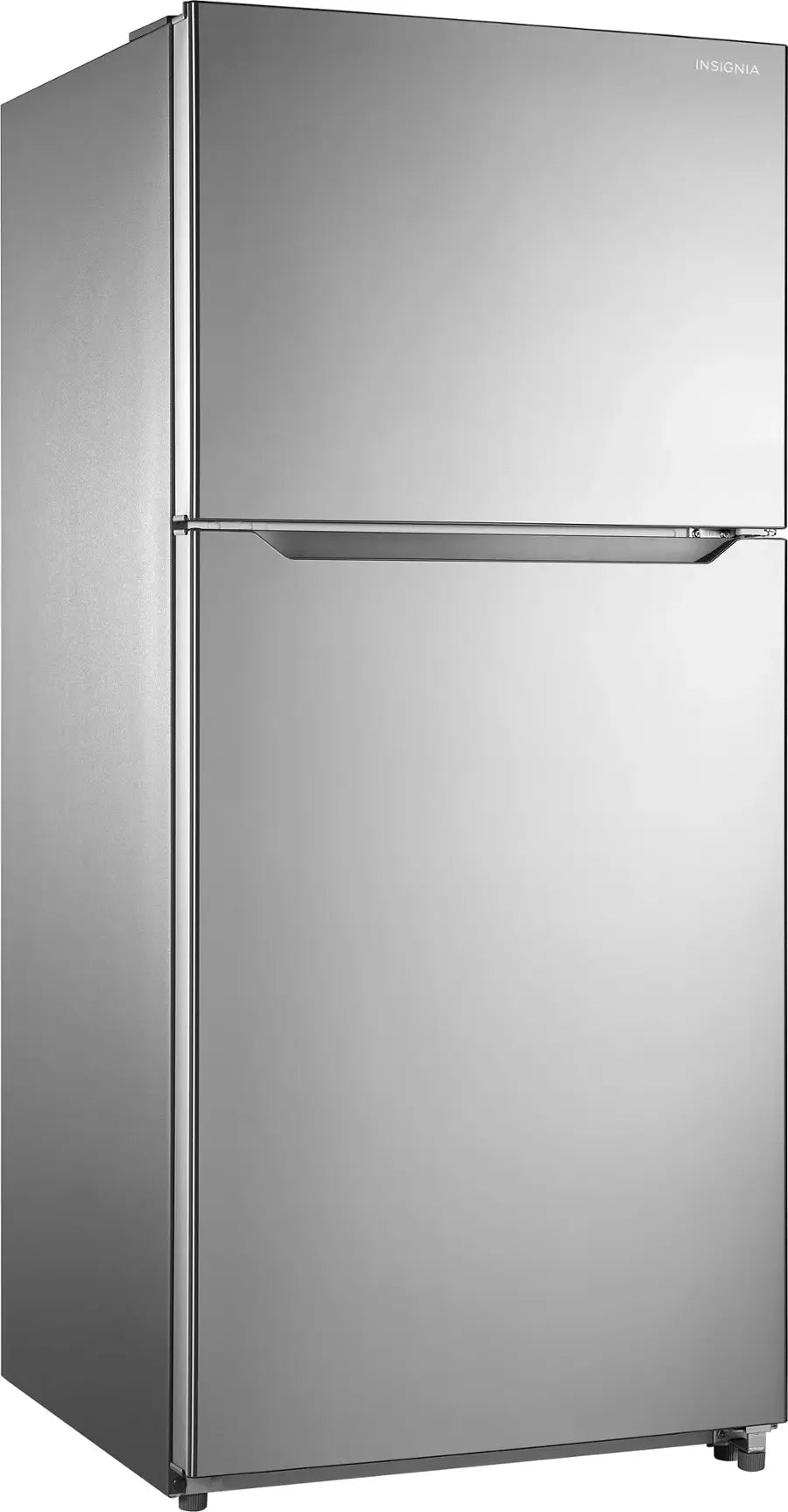 Insignia™ - 18 Cu. Ft. Top-Freezer Refrigerator with ENERGY STAR Certification - Stainless Steel